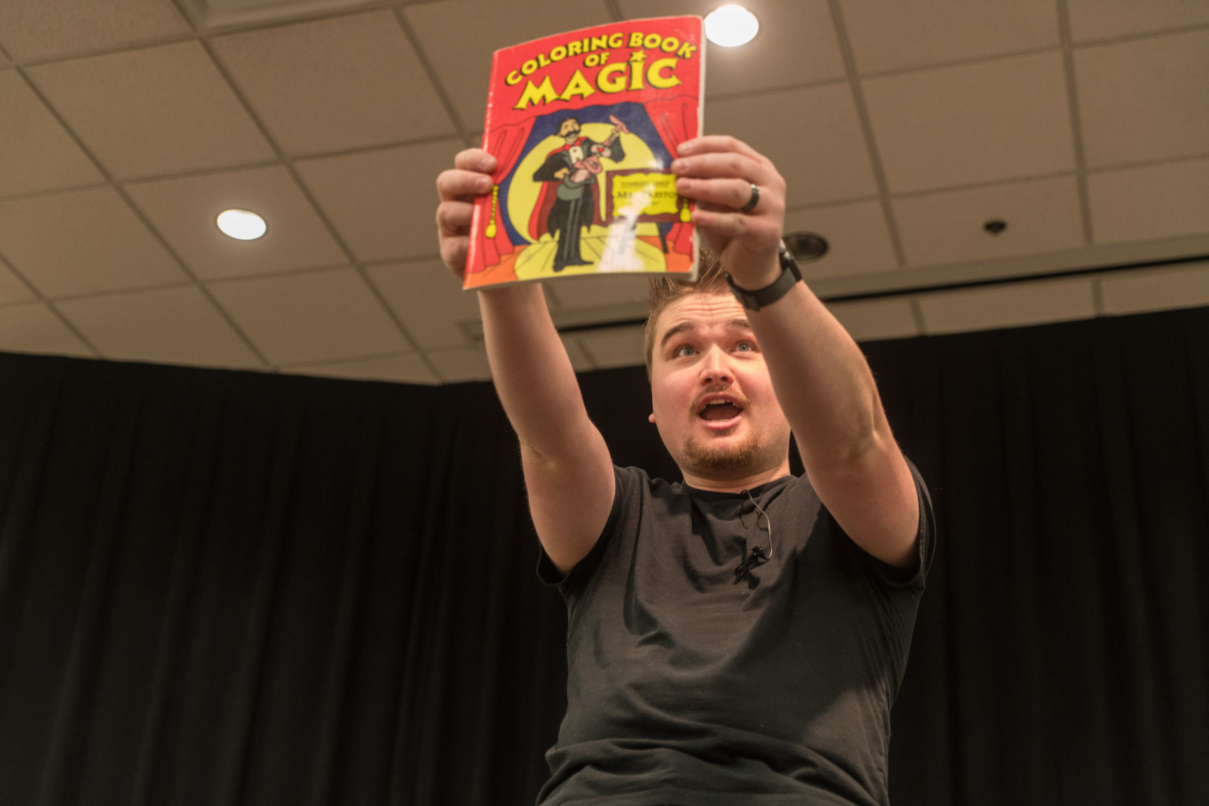 Corey Fravel magic show 6-20-17 Encounter Center